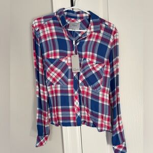 Rails Plaid Cotton Shirt